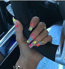 Maybe you would like to learn more about one of these? Kylie Jenner Nails Kylie Nails Confetti Nails Long Acrylic Nails