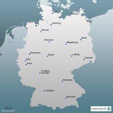 Alle orte, städte aus deutschland auf der großen karte hier findest auf einer großen karte alle orte, städte aus deutschland. Stepmap Deutschlandkarte Mit Wichtigsten Stadten Landkarte Fur Deutschland