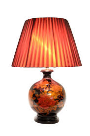 Get free shipping on qualified bedside table lamps or buy online pick up in store today in the lighting department. Fine Asianliving Oriental Chinese Table Lamp Porcelain Black White Red Flowers Small Fine Asian Living