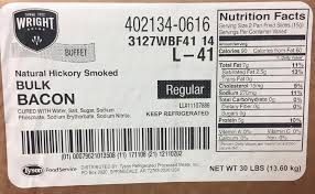 How many calories are in seasoning ends and pieces bacon? J K Market Wright Bacon Back In At J K Any Amount Facebook