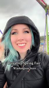 Roller coaster, BBQ, Starship, prizes… we did good! PNW style! 🌧️🌲 #pnw  #washingtonstate #puyallupfair #pnwonderland #puyallupspringfair  #ferriswheel