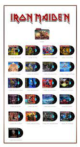 Album Art Icons Iron Maiden Bandas Cantores Musica