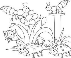 Color pictures of baby animals, spring flowers, umbrellas, kites and more! Coloring Pages For Kids Spring All Round Hobby