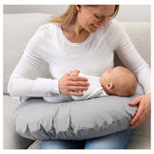 Len Ammepude Gra 60x50x18 Cm Ikea In 2020 Nursing Pillow Baby Changing Tables Ikea Baby