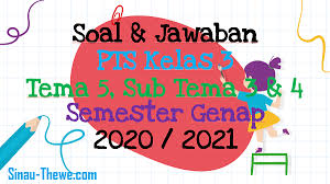5,15 mm untuk soal tdo anda bisa baca 50 soal teknologi dasar otomotif kelas x lengkap beserta kunci jawaban. Soal Jawaban Pts Kelas 3 Tema 5 Sub Tema 3 4 Semester Genap 2020 2021 Sinau Thewe Com