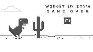 Cómo agregar el juego del dinosaurio de Google a Widgets con iOS 16 |  HardPeach Blog