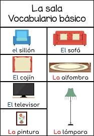Pin On Spanish For Kids La Casa