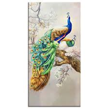 Check spelling or type a new query. Large Modern Wall Art Oil Painting For Home Decor Peacocks Wall Painting Canvas Picture Art Prints Room Wall Decoration Wish
