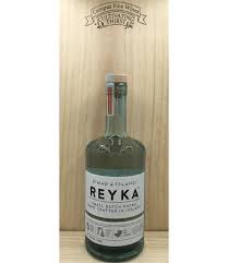 Barley grain spirit (barley and some wheat) is brought to them from scotland where it is redistilled in a single distillation. Reyka Vodka 750ml Campus Fine Wines