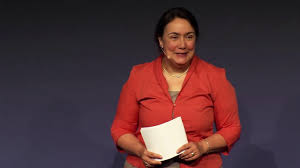 Andrea Nitsche (Chair of Cash Matters) at the Currency Technology Symposium  in Munich July 2019