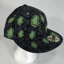 Volcom New Era 59fifty Fitted Hat 7 3 4 Ebay Fitted Hats New Era Fitted New Era 59fifty