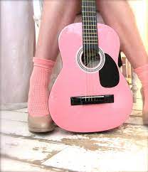 Pin By Lynn Scheid On Love Pink Pink Guitar Pink Everything Pink