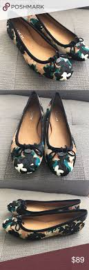 coach lara walnut pony hair ballet flat new shoes i dont