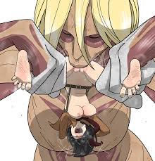 Rule34 - If it exists, there is porn of it  annie leonhardt, female titan,  mikasa ackerman  4957480