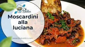 Aglio, olio, pomodoro e peperoncino sono gli ingredienti che rendono questi moscardini in umido così gustosi e adatti anche a condire gli spaghetti. Moscardini Alla Luciana Che Si Sciolgono In Bocca Youtube