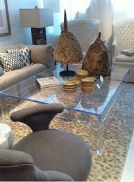 Acrylic Coffee Table Put Poufs Or Ottoman Underneath Acrylic Coffee Table Coffee Table Decor