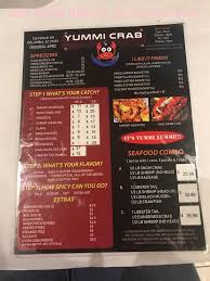 Online Menu Of Yummi Crab Restaurant Columbia South Carolina 29223 Zmenu Yummy crab is a renowned seafood restaurant located in charlotte, nc, specializing in seafood choose from shrimp, lobster, and crab or combine them.