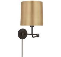Barbara Barry Go Lightly Swing Arm Wall Light in Bronze with ...