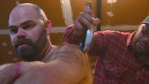 Guy named Wolfe turns embarrassing back hair into art