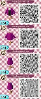Eureka Everyone S Favorite Prosecutor S Suit Though That Frilly Thingamabob Was Annoy Animal Crossing Animal Crossing Qr Animal Crossing Qr Codes Clothes