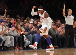 Anthony will head to oklahoma city, according to the vertical's shams charania. The Other Paper Melo Denies Three Point Celebration Is Gun Related
