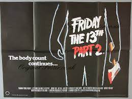 Check spelling or type a new query. Friday The 13th Part 2 Original Vintage Film Poster Original Poster Vintage Film And Movie Posters