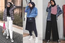 Feb 19, 2021 · trend baju hijab remaja kekinian yang bikin tampil percaya diri baju hijab casual 2018. Inspirasi 11 Gaya Ootd Kasual Hijab Buat Liburan