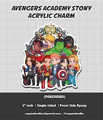 Marvel's avengers academy is a mobile game that is focused on marvel's the avengers as young teenagers and superheroes set out to fight hydra and a.i.m. Suppie Commissions Closed On Twitter Avengers Academy Stony Acrylic Charm Preorders Are Closing Soon April 1st For This Charm Https T Co Tpotepl7ue Avengersacademy Avengers Stony Avac Https T Co Napmi54bac