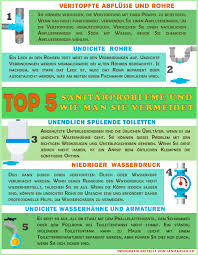What occurs in your home when the faucet starts leaking or the toilet starts running? Top 5 Common Plumbing Problems Their Solutions General Infographics