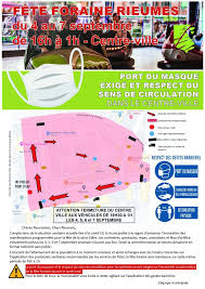 Du 23 juillet 2020 à 20 h 00 min au 26 juillet 2020 à 23 h 55 min. Fete Foraine Et Respect Des Gestes Barrieres Ville De Rieumes Site Officiel De La Commune