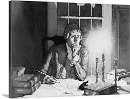 This isn't the official signing of the declaration of independence. Thomas Jefferson Drafting Declaration Of Independence Wall Art Canvas Prints Framed Prints Wall Peels Great Big Canvas