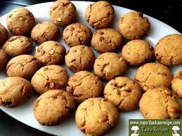 Easy Peanut Cookies Without Eggs Peanut Butter Sri Lankan Snack Recipe Peanut Cookies Peanut Cookie Recipe Cookies Without Eggs