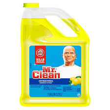 Mr Clean 128 Oz Multi Surfaces Antibacterial Liquid Cleaner Summer Citrus Scent 003700023123 The Home Depot In 2020 Antibacterial Cleaner Multipurpose Cleaner Fall Cleaning