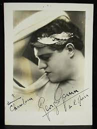 Photography Signed By Georges Genin Of the Opera Radamès Carmen Aida