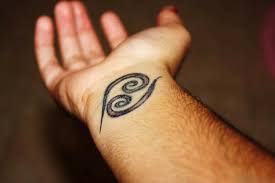 Small tattoos for guys on the lower side of the chest, one inch from mamma and on the left side a drawing that shows a simple representation of an elephant. 39 Impressive Tribal Tattoos For Wrist