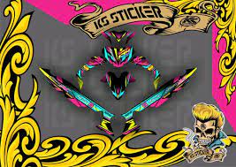 Ciri utamanya adalah bodi penuh dengan tempelan tulisan berbagai produk. Jual Stiker Decal Supra X 125 Road Race Di Lapak Ks Sticker Bukalapak