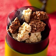 Bouchees Croustillantes Caramel Chocolat Recettes Recette Recette Bonbon Recette Dessert Gastronomique