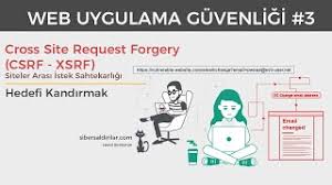 If (!isset($_session'token')) { $token = md5(uniqid(rand(), true)); Cross Site Request Forgery Xsrf Csrf Acigi Web Uygulama Guvenligi 0x03 Youtube