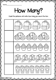 Counting To 10 Worksheets For Kindergarten Kindergarten Math Worksheets Christmas Math Worksheets Halloween Math Worksheets