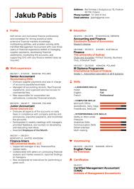 Using a quality resume sample can help you get the details right while also conveying the big picture of what you bring to the table. Senior Accountant Resume Template Kickresume