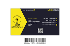 Free business card cdr | visiting card design free download. Electrical Visiting Card Design In Cdr Coreldraw Free Download 2021