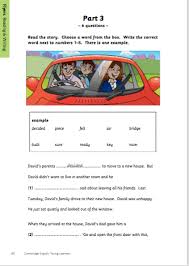 With test 1 only or throughout all five tests. Teaching Together How To Do Well In A2 Flyers Reading And Writing Part 3 Teaching Together