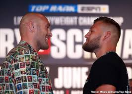 'from the united kingdom.' and it took a second to sink in. Tyson Fury And Tom Schwarz Quotes For Saturday On Espn Boxing News