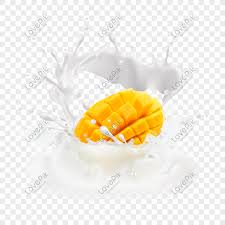 Tidak hanya harganya tetapi jenis mangga yang memiliki. Potong Mangga Dalam Susu Png Grafik Gambar Unduh Gratis Lovepik