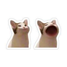 Rona vous fournit les meilleurs meubles pour votre projet de décoration de maison: Popping Cat Meme Sticker By Merch On In 2021 Meme Stickers Kawaii Stickers Cat Stickers