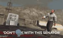 Also unlike all of the bosses in this game, sam's armstrong is a little different. Senator Armstrong Metal Gear Rising Gif Senatorarmstrong Metalgearrising Mgr Discover Share Gifs