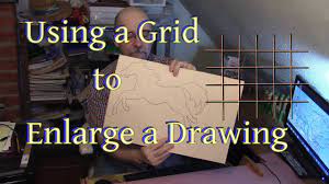 You are judging rough proportions by eye, not measuring distances. Using A Grid To Enlarge A Drawing Youtube