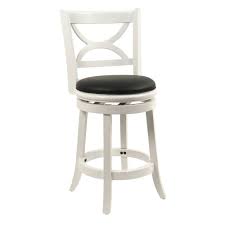 Maybe you would like to learn more about one of these? Boraam Florence 24 In Distressed White Swivel Cushioned Bar Stool 43724 The Home Depot Swivel Bar Stools Swivel Stool Bar Stools