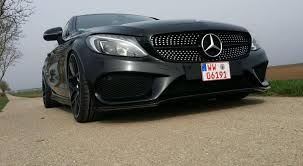 Mercedes C Class W205 Coupe On 20 Inch Inden Design Alu S