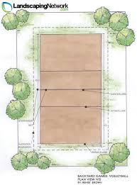 Volleyball Backyard Games Landscaping Network Beach Volleyball Court Sand Volleyball Court Volleyball Court Backyard